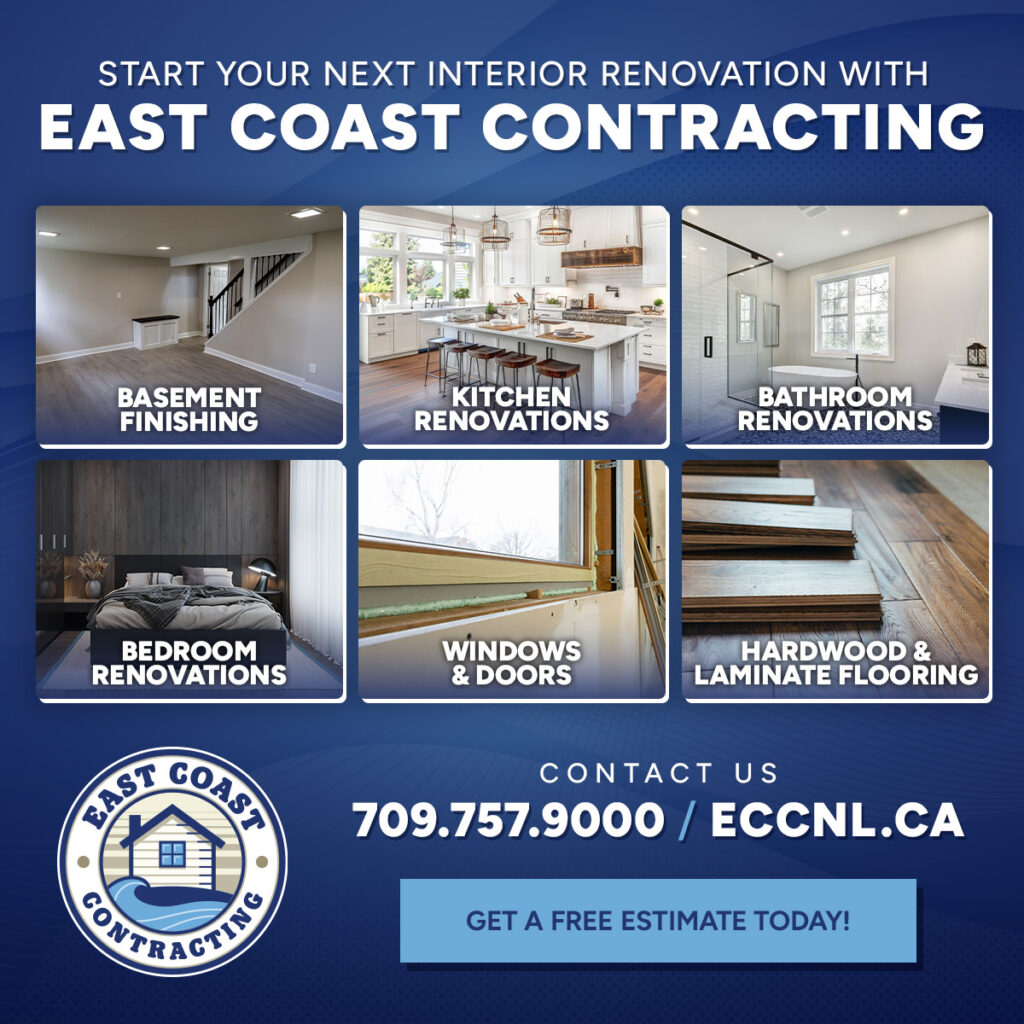East Coast Contracting - Interior Renovation Ad