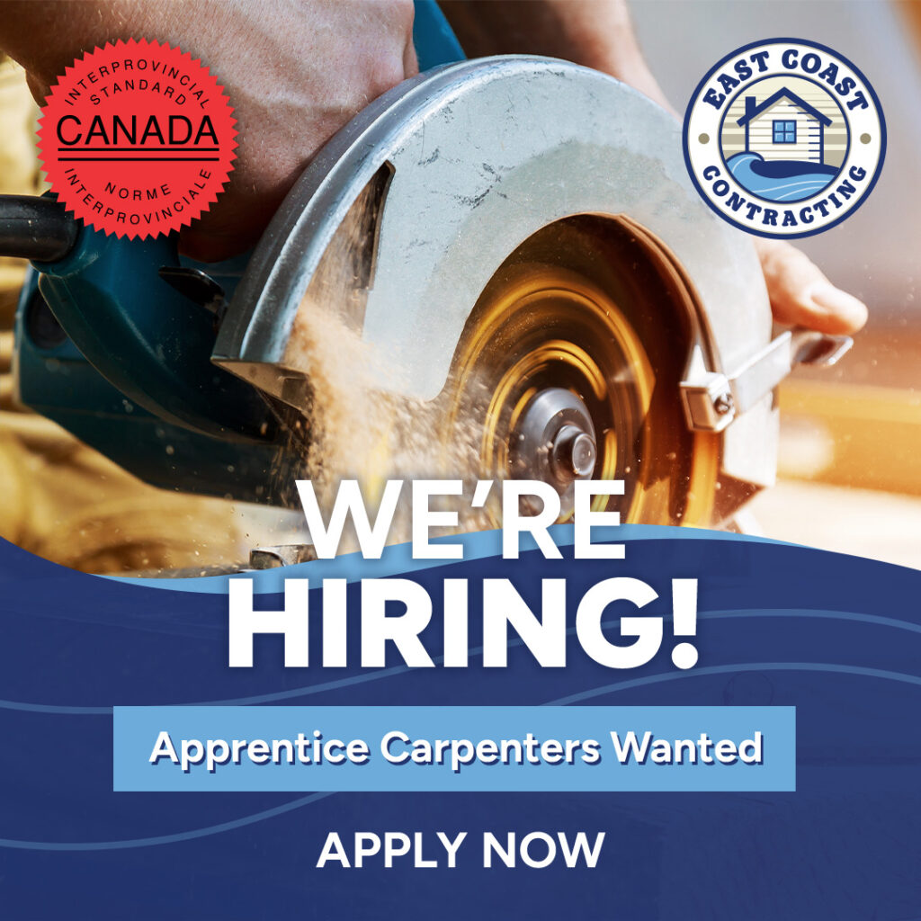 East Coast Contracting - Carpenter Job Ad
