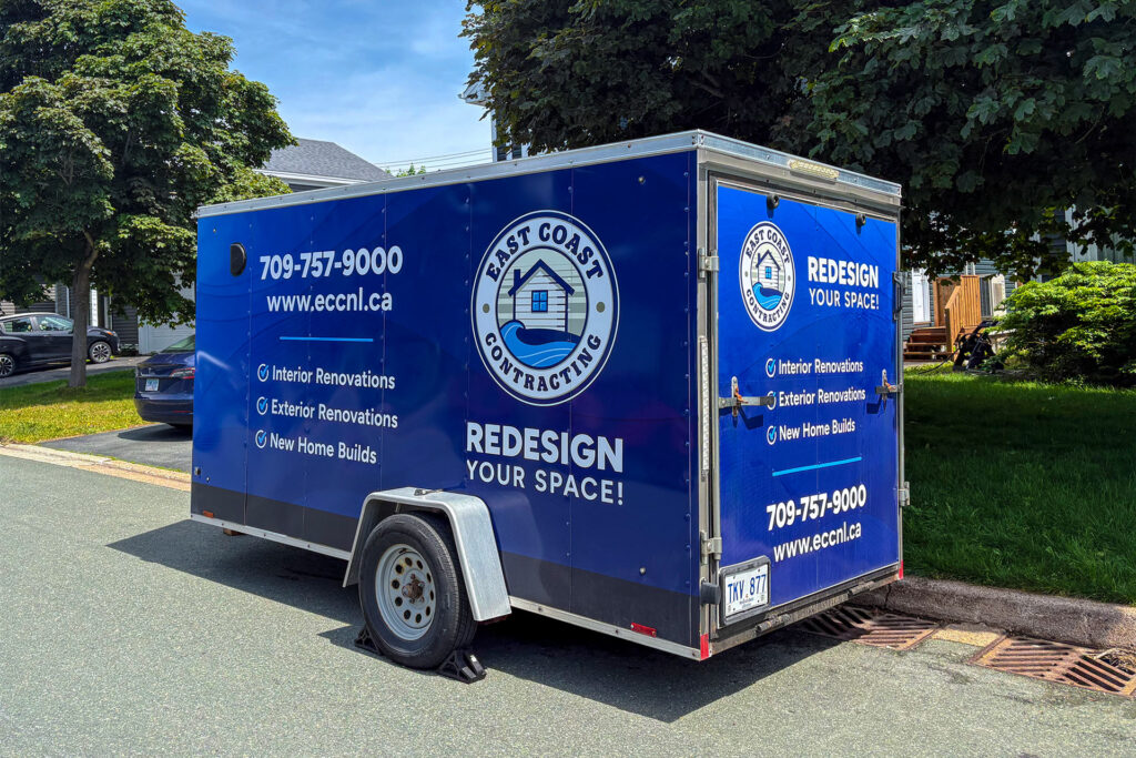 East Coast Contracting - Trailer Wrap After