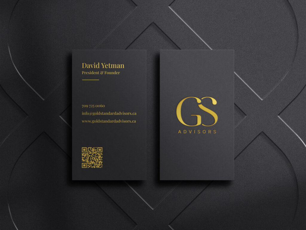 Gold Standard - Business Card Design