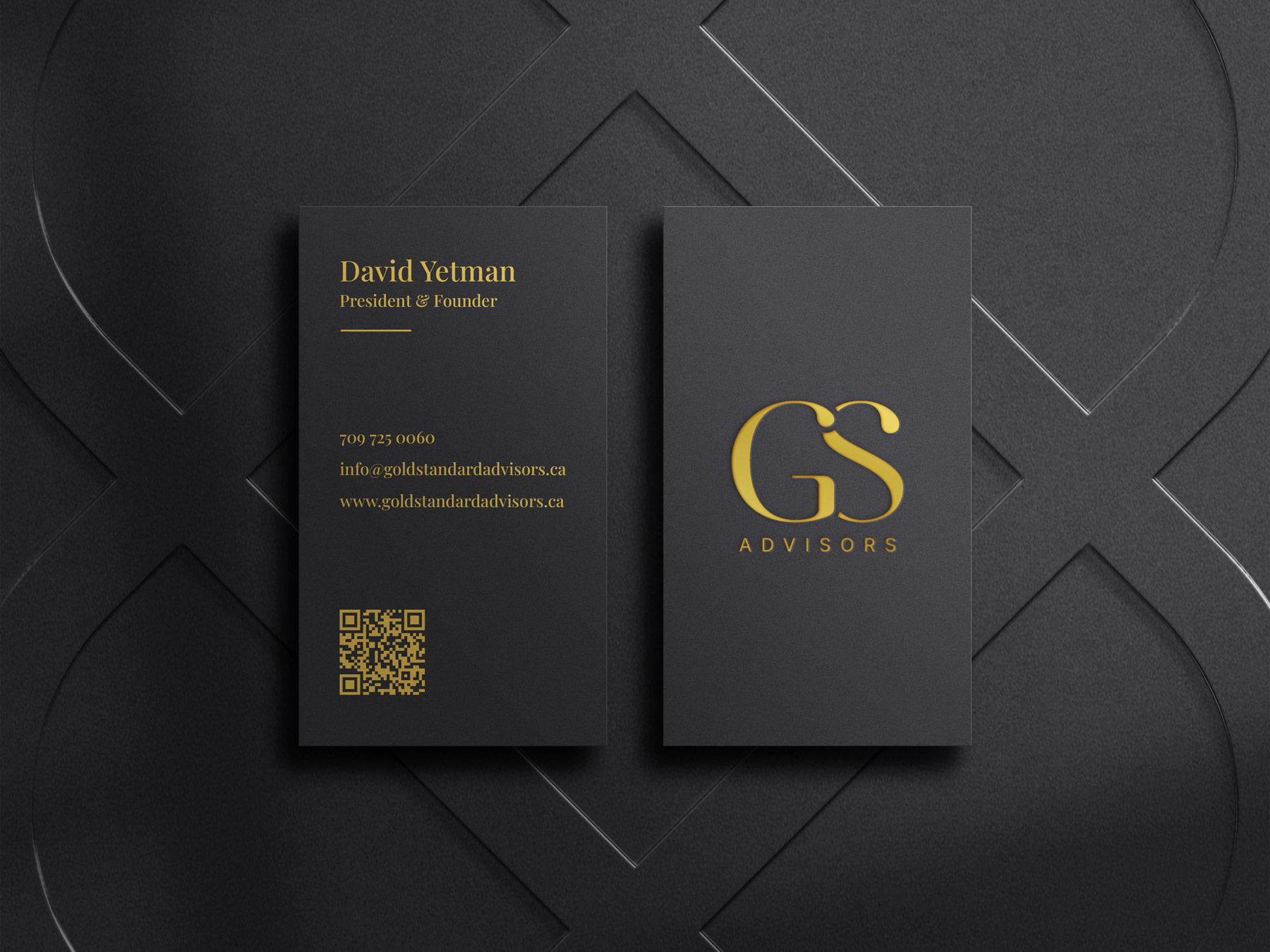 Gold Standard - Business Card Design