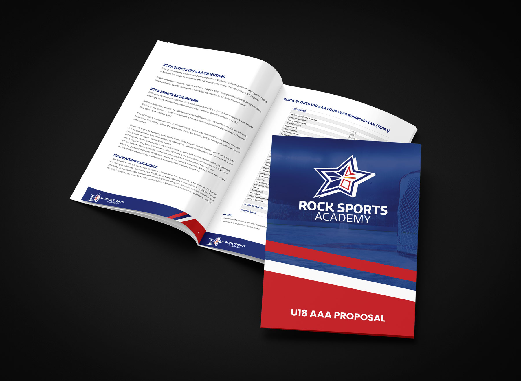 Rock Sports Hockey - Proposal Booklet