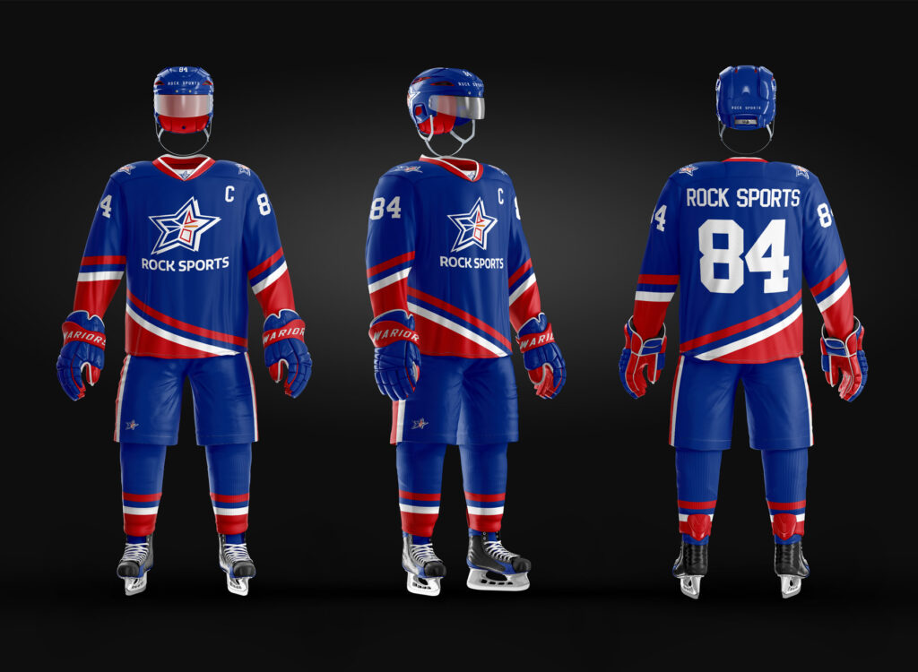 Rock Sports Hockey - Uniform Mockup