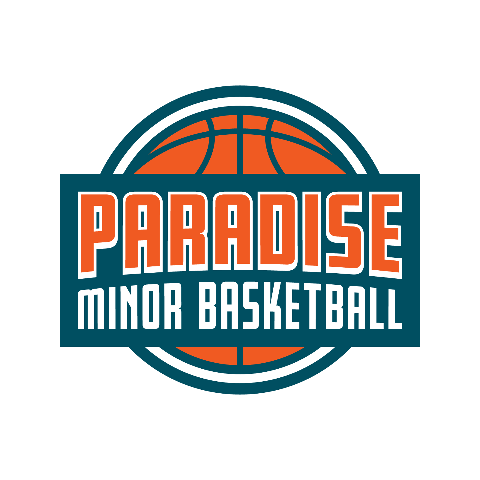 Paradise Minor Basketball Logo