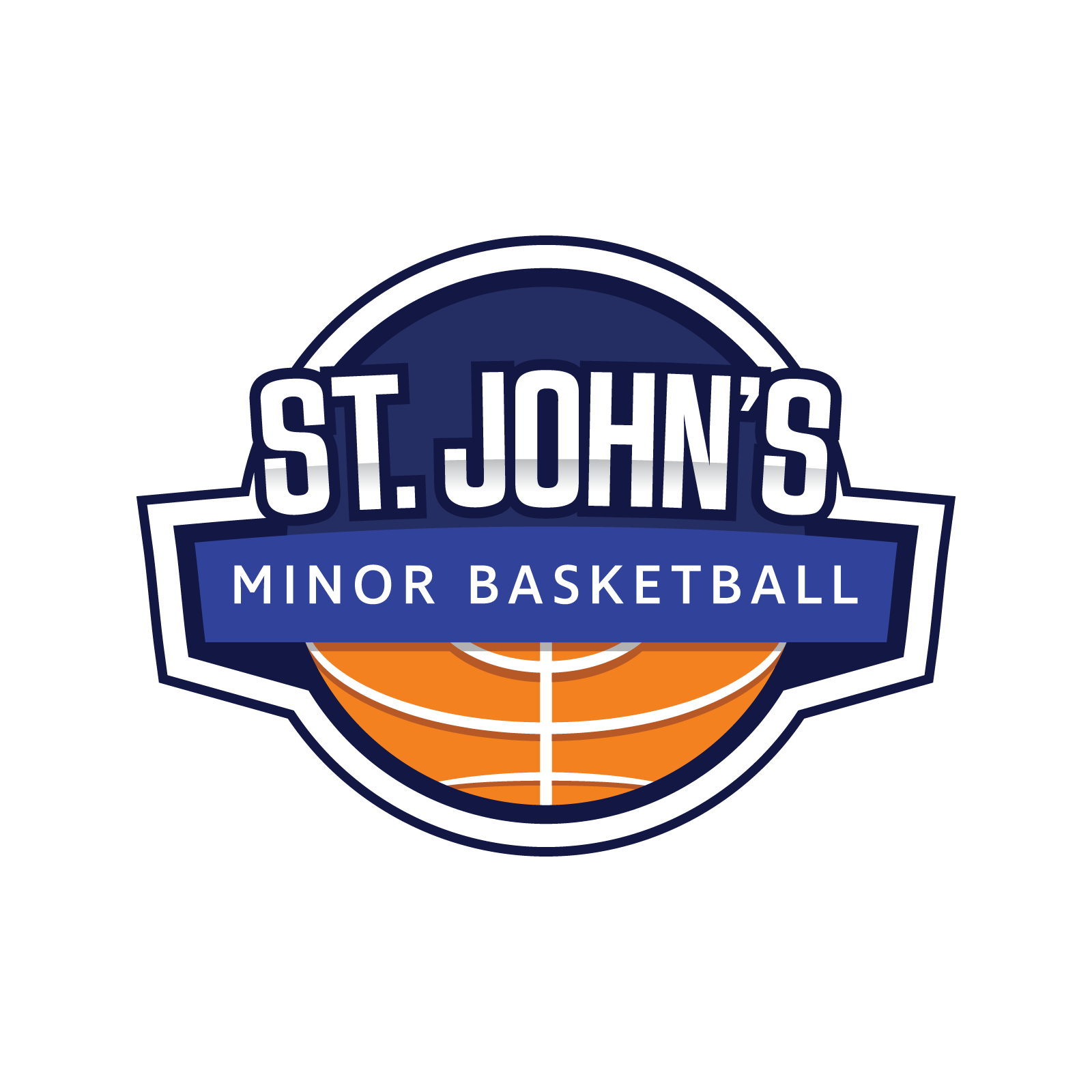 St. John's Minor Basketball Logo