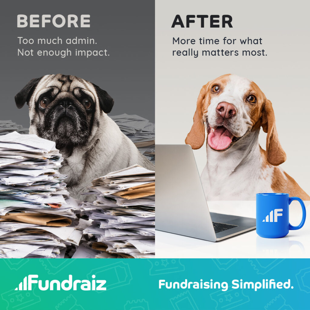 Fundraiz - Before & After Social Media Ad