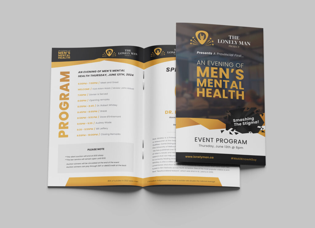 The Lonely Man Project - Men's Mental Health Program Booklet