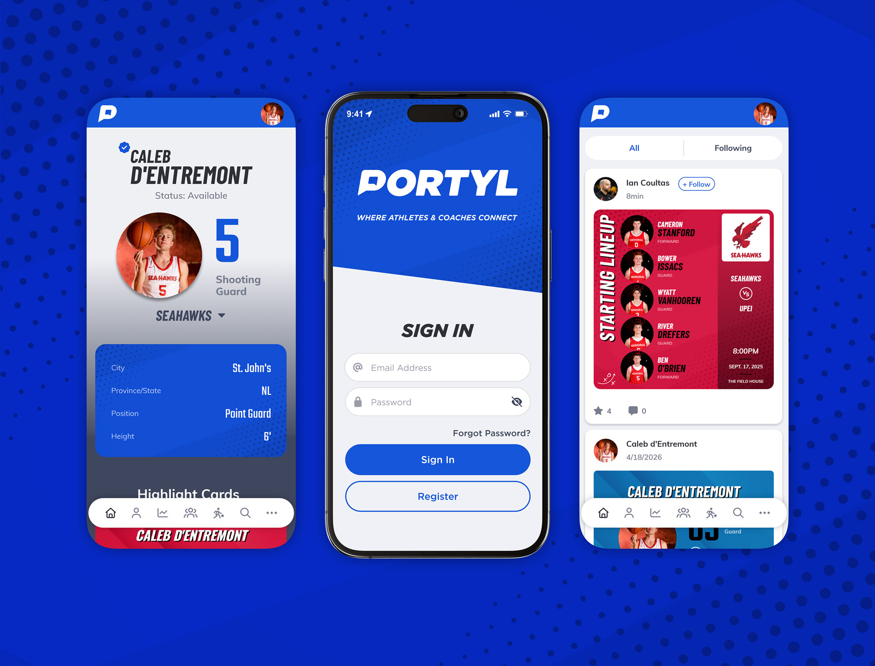 Portyl - App UI/UX